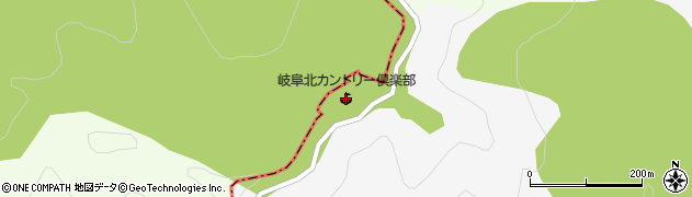 岐阜北カントリー倶楽部周辺の地図
