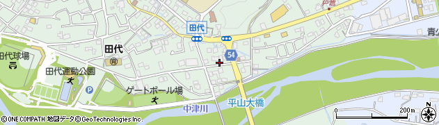 神奈川県愛甲郡愛川町田代255周辺の地図