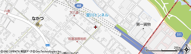 神奈川県愛甲郡愛川町中津2696-4周辺の地図