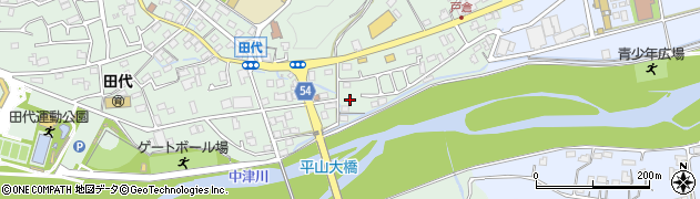 神奈川県愛甲郡愛川町田代174周辺の地図