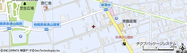 神奈川県相模原市南区麻溝台3076周辺の地図