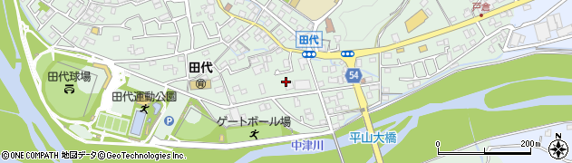 神奈川県愛甲郡愛川町田代247周辺の地図