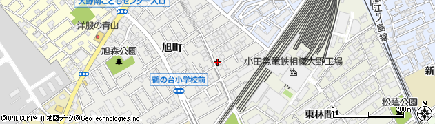 神奈川県相模原市南区旭町22-12周辺の地図
