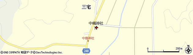 中嶋神社周辺の地図