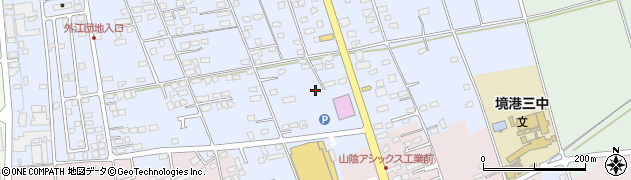 鳥取県境港市外江町2308周辺の地図