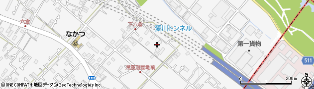 神奈川県愛甲郡愛川町中津2696周辺の地図