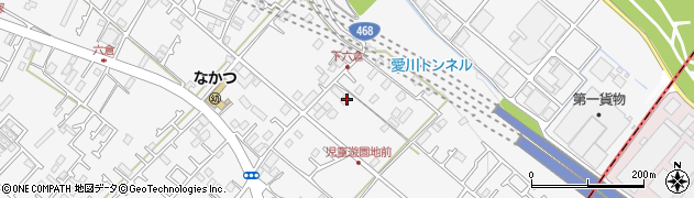 神奈川県愛甲郡愛川町中津2711周辺の地図