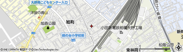 神奈川県相模原市南区旭町22-11周辺の地図