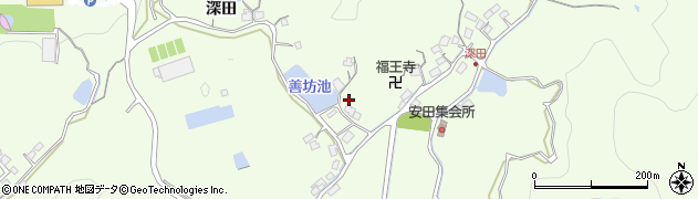 島根県松江市鹿島町佐陀本郷（深田）周辺の地図