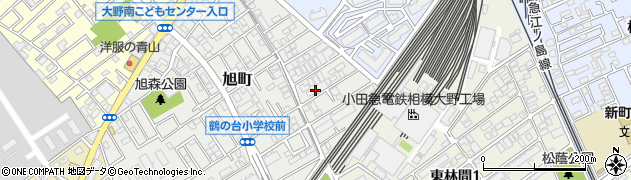 神奈川県相模原市南区旭町22-10周辺の地図