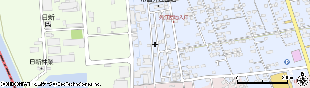 鳥取県境港市外江町3839周辺の地図