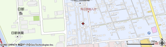 鳥取県境港市外江町3819周辺の地図