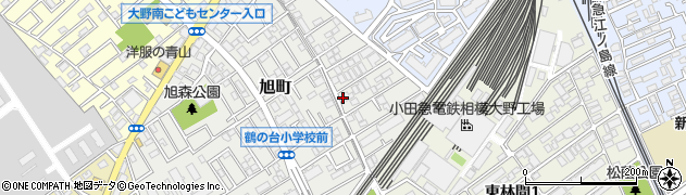 神奈川県相模原市南区旭町22-16周辺の地図