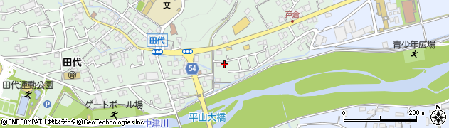 神奈川県愛甲郡愛川町田代140周辺の地図