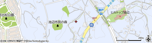神奈川県横浜市都筑区池辺町1206周辺の地図