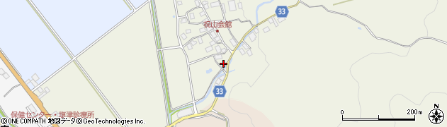 滋賀県長浜市西浅井町祝山373周辺の地図