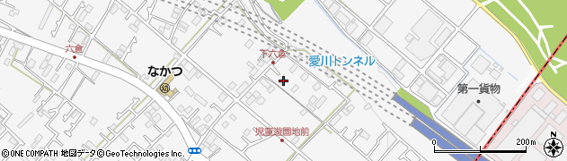神奈川県愛甲郡愛川町中津2706周辺の地図
