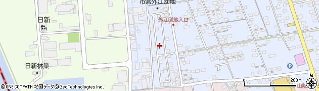 鳥取県境港市外江町3823周辺の地図
