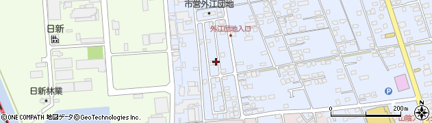 鳥取県境港市外江町3818周辺の地図