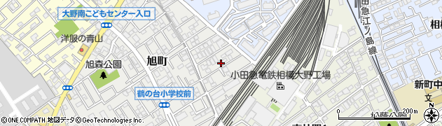 神奈川県相模原市南区旭町22-8周辺の地図