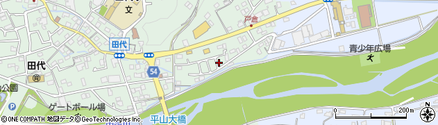 神奈川県愛甲郡愛川町田代147周辺の地図