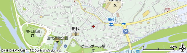 神奈川県愛甲郡愛川町田代304周辺の地図