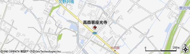 飯田広域消防座光寺分署周辺の地図