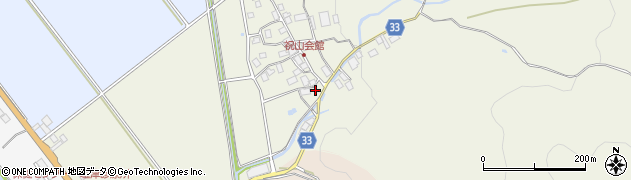 滋賀県長浜市西浅井町祝山374周辺の地図
