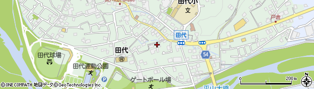 神奈川県愛甲郡愛川町田代305周辺の地図