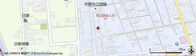 鳥取県境港市外江町3817周辺の地図
