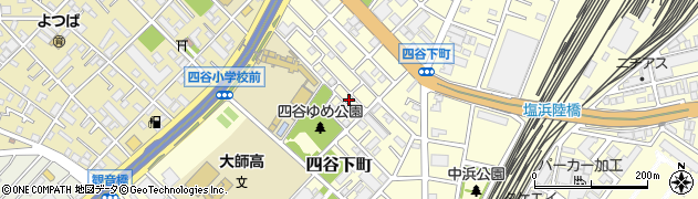 神奈川県川崎市川崎区四谷下町13周辺の地図