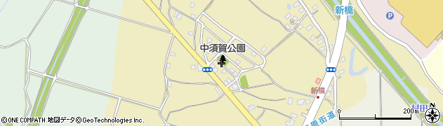 中須賀公園周辺の地図