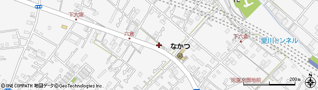神奈川県愛甲郡愛川町中津2041-3周辺の地図