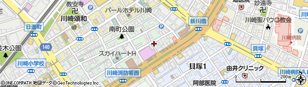 川崎たばこ商業協同組合周辺の地図