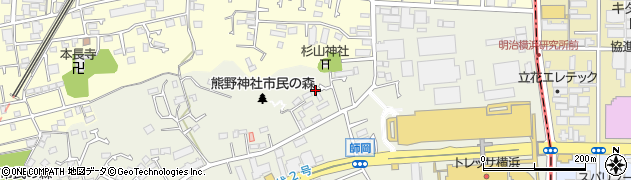 神奈川県横浜市港北区師岡町888周辺の地図