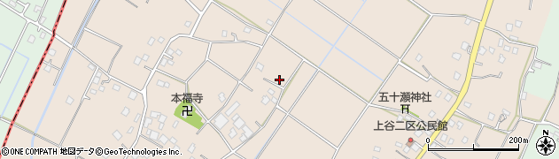 千葉県東金市上谷1753周辺の地図