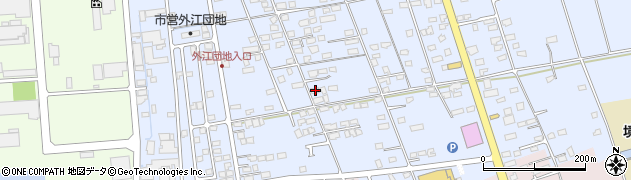 鳥取県境港市外江町3068周辺の地図