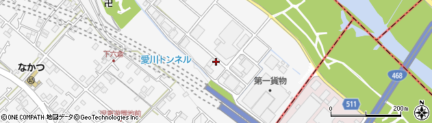 神奈川県愛甲郡愛川町中津2562周辺の地図