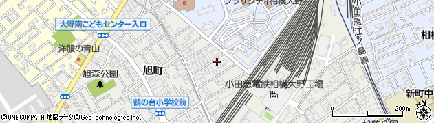 神奈川県相模原市南区旭町22-21周辺の地図