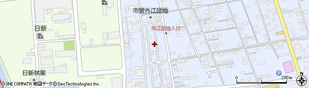 鳥取県境港市外江町3816周辺の地図