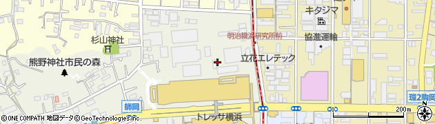 神奈川県横浜市港北区師岡町760周辺の地図