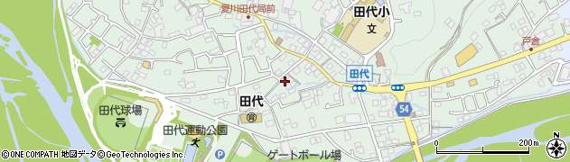 神奈川県愛甲郡愛川町田代466周辺の地図