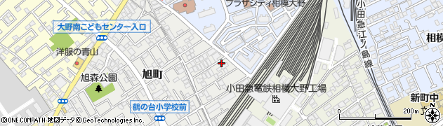 神奈川県相模原市南区旭町22-22周辺の地図
