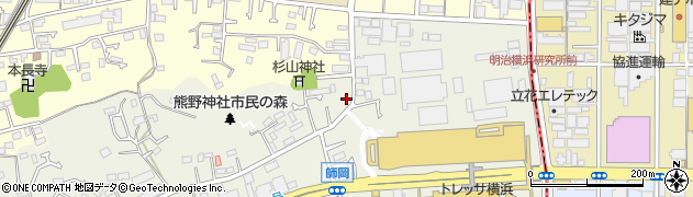 神奈川県横浜市港北区師岡町873周辺の地図