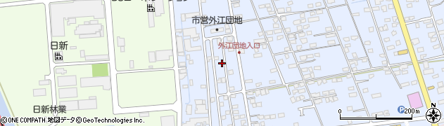 鳥取県境港市外江町3815周辺の地図