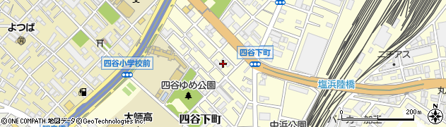神奈川県川崎市川崎区四谷下町11周辺の地図
