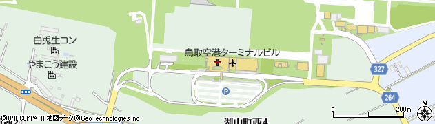 タイムズカー鳥取空港周辺の地図