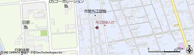 鳥取県境港市外江町3814周辺の地図