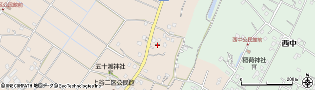 千葉県東金市上谷2663周辺の地図