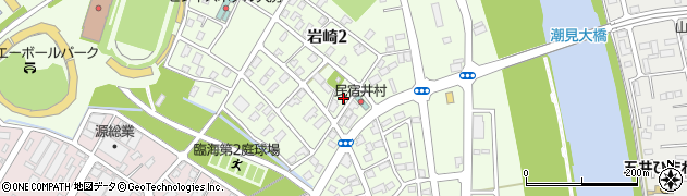 井村民宿周辺の地図